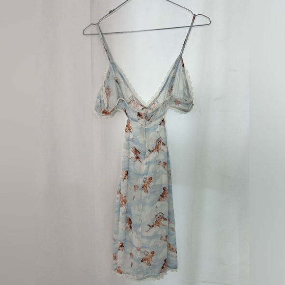 WEWOREWHAT cut out cherub angel slip DRESS - Picture 5 of 8